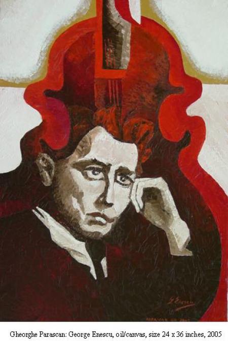 George Enescu - Portrait / Parascan Gheorghe