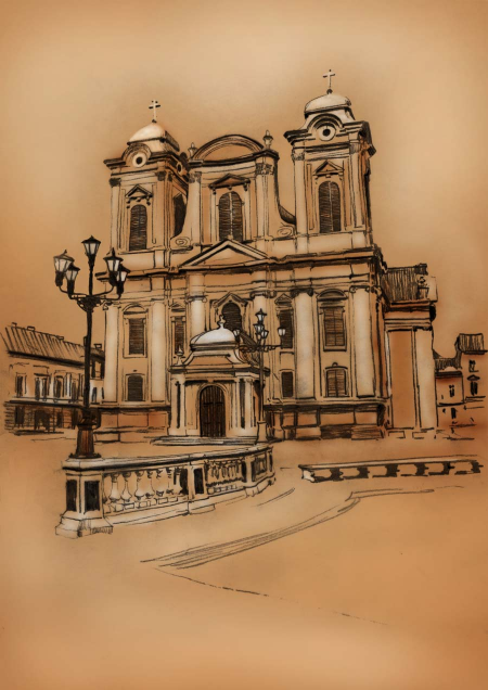 Biserica Catolica Timisoara / Olteanu  Dorel