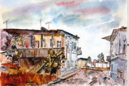 Case vechi cu etaj din Ramnicu Sarat / IRIMIA ECATERINA
