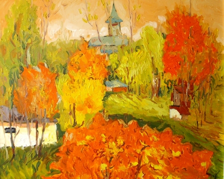 Autumn landscape / Spaiuc George