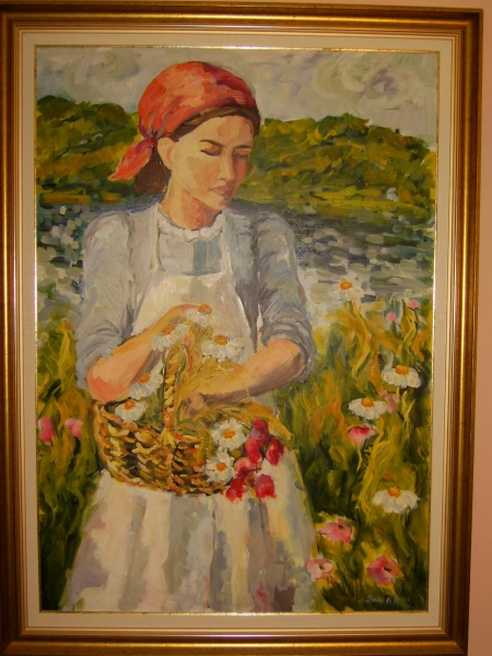 GIRL WITH FLOWERS / Suciu Natalia Simona