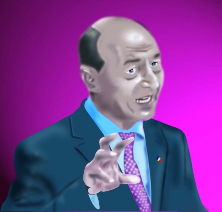 Traian-Basescu-Sharks-speach / Bar Nick