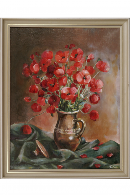 Poppys in a vase / Tuca Georgeta