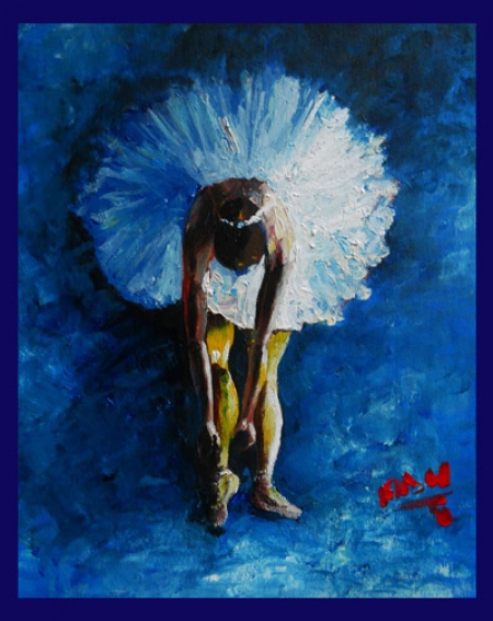 Blue ballerina / Nicu Alina Daniela