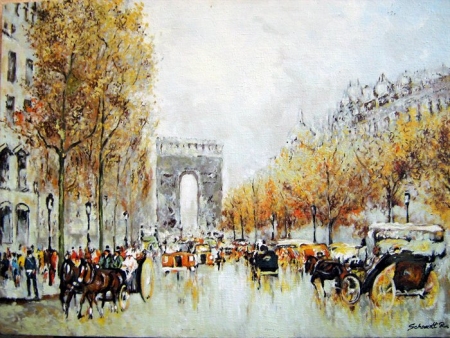 Les Champs Elysees / SCHMIDT ROGER