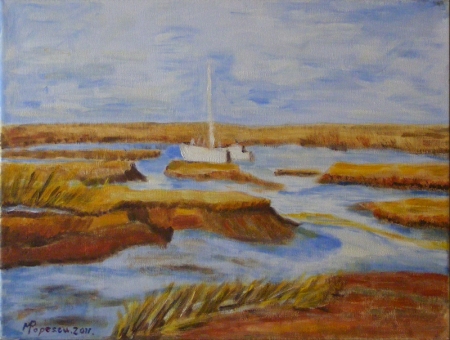 Seashore landscape / Popescu Marinela