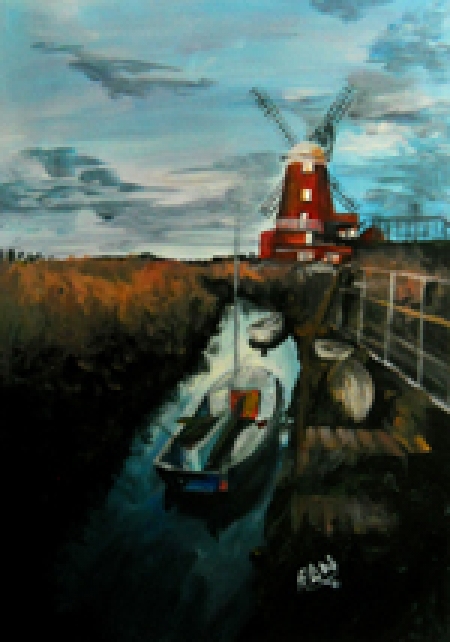 Red windmill / Nicu Alina Daniela