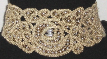 vintage collar / Baluta Agafia
