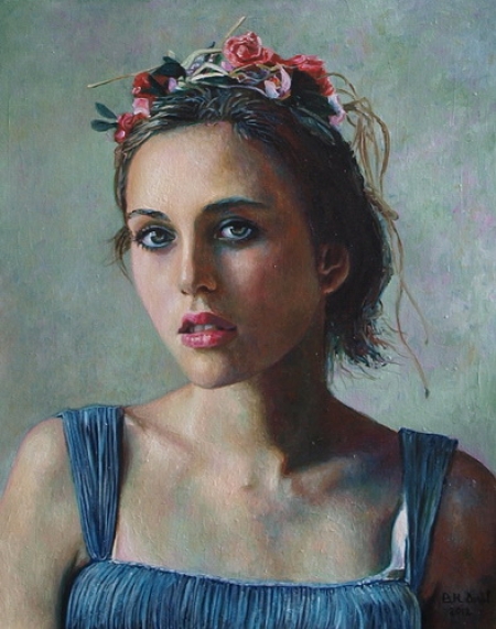 Beauty oil portrait / Bulimar Henciu  Daniel