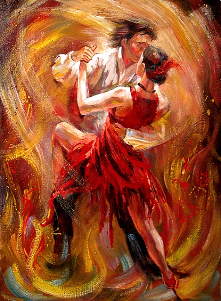 The fire dance / Ocinschi-Gogalniceanu Carolina