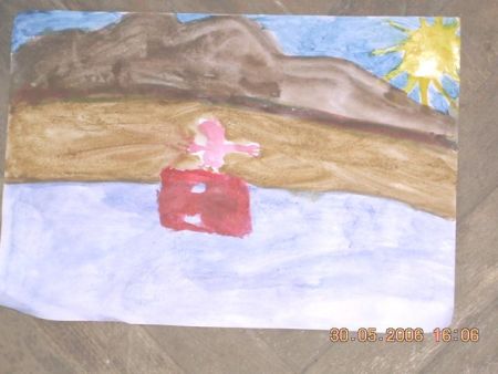 Copil in apa, Andru Zuniga Felipe, 7 ani, Baia Mare