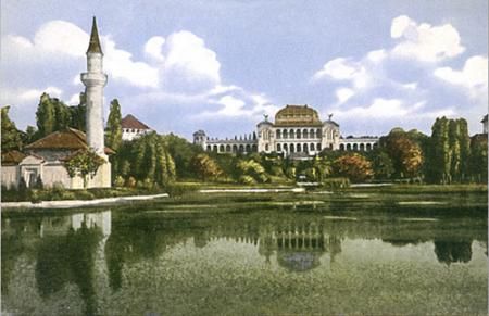 Parcul Carol - Moscheia si Palatul artelor