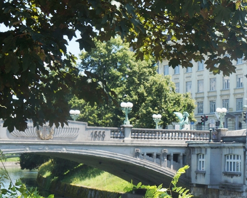 Ljubljana, Podul Dragonilor