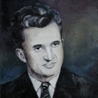 portret N CEAUSESCU