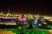 Orasul Harbin si faimosul festival de sculptura in gheata