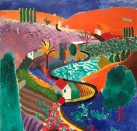Un peisaj al lui David Hockney ar putea stabili un nou record pentru artist