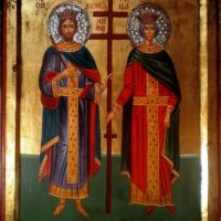 Sfintii Constantin si Elena mama sa