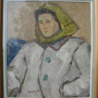 I. P. Negreni - Femeie cu basma galbena
