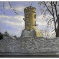 Turnul Chindiei dinspre B-dul Nicolae Balcesu