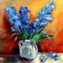 Flori albastre
