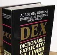 In noua editie a Dictionarului Explicativ al Limbii Romane, definitiile cuvintelor