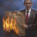 300 000 de dolari pentru un tablou cu Barack Obama