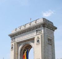 The Arch of Triumph in Bucharest