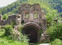 The Cisnadioara fortress from Romania