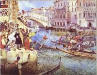 Gondola printre simbolurile istorice ale Venetiei