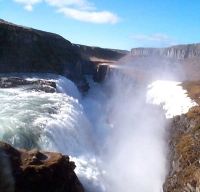 The Gullfoss Waterfall