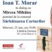 Ioan T Morar in dialog cu Mircea Mihaies la Libraria Esotera din Timisoara