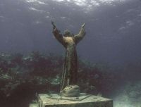 Sculpture Christ of the deep