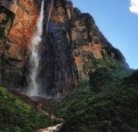 Angel Waterfall of Venezuela the tallest waterfall in the world