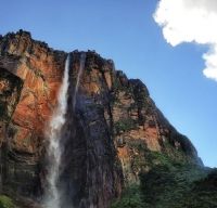 Angel Waterfall of Venezuela the tallest waterfall in the world