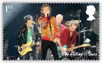 Posta Regala Britanica va lansa o serie de timbre dedicate trupei The Rolling Stones