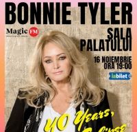 Concert Bonnie Tyler la Sala Palatului