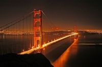 The Golden Gate Bridge in San Francisco an architectural wonder