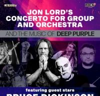 Bruce Dickinson The Music of Jon Lord and Deep Purple la Sala Palatului