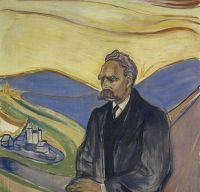 Friedrich Nietzsche vazut de Edvard Munch