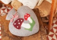 Accesorii decorative din pasla