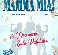Celebrul musical Mamma Mia in decembrie la Sala Palatului