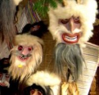 Expozitie de masti traditionale la Nereju, Vrancea