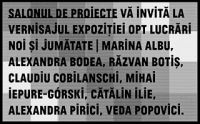 Salonul de Proiecte: Opt lucrari noi si jumatate