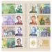 Portretele bancnotelor ilustrate pe marcile postale