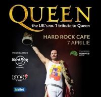 Concert tribut Queen The Show Must Go On la Hard Rock Cafe